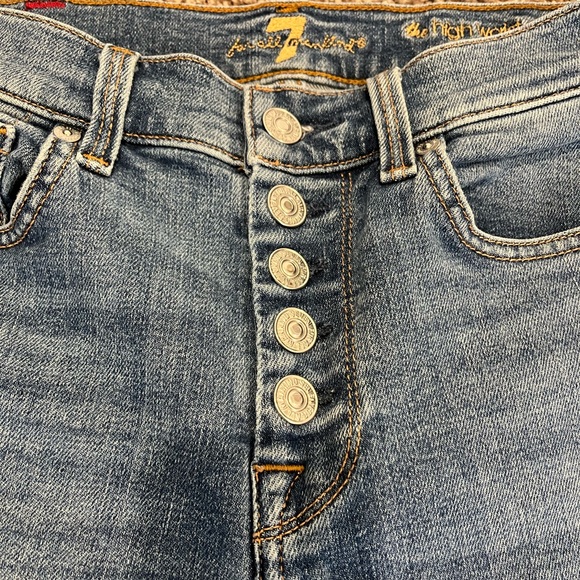 High Waist Ankle Skinny Jeans - Picture 6 of 6